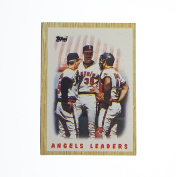 Topps Other - 1987 Topps Angels Leaders